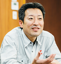 Nishinihon Feed Co., Ltd. Production Section Manager Mr. Hiroyuki Kusaba