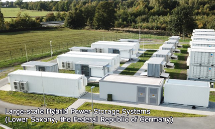 Large-scale Hybrid Power Storage Systems (Lower Saxony, the Federal Republic of Germany)