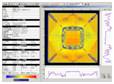 Cross-sectional view in three directions 
(echo height display)