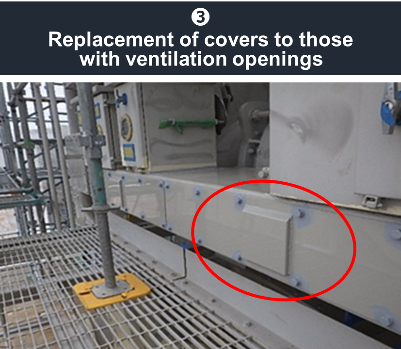 Comment picture 3 Covers to those with ventilation openings