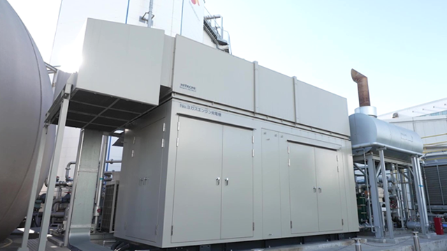 電力需要の抑制やCO2削減に貢献するガスコージェネレーションシステム